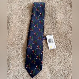 NWT American Traditions Santa Golfing tie